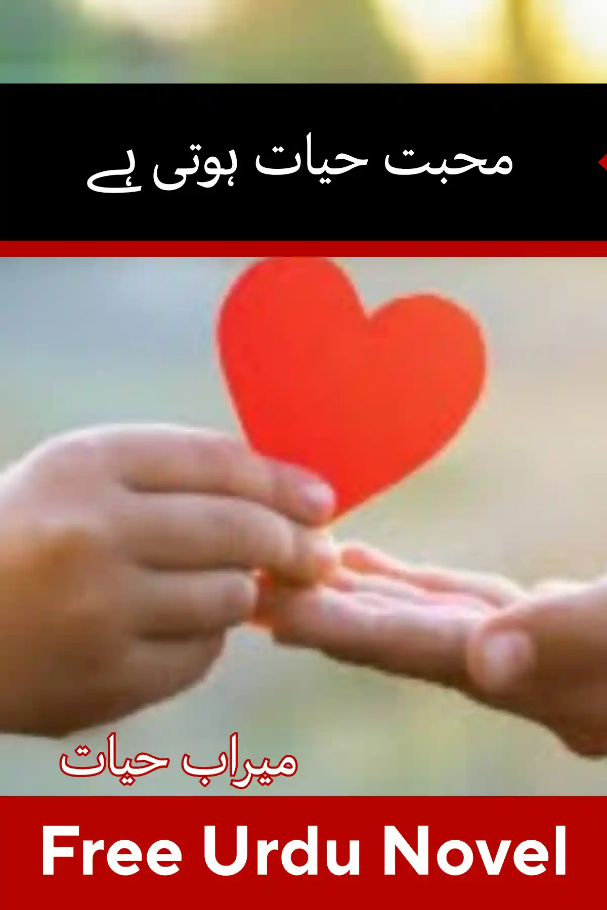 Mohabbat Hayat Hoti Hay Novel By Meerab Hayat